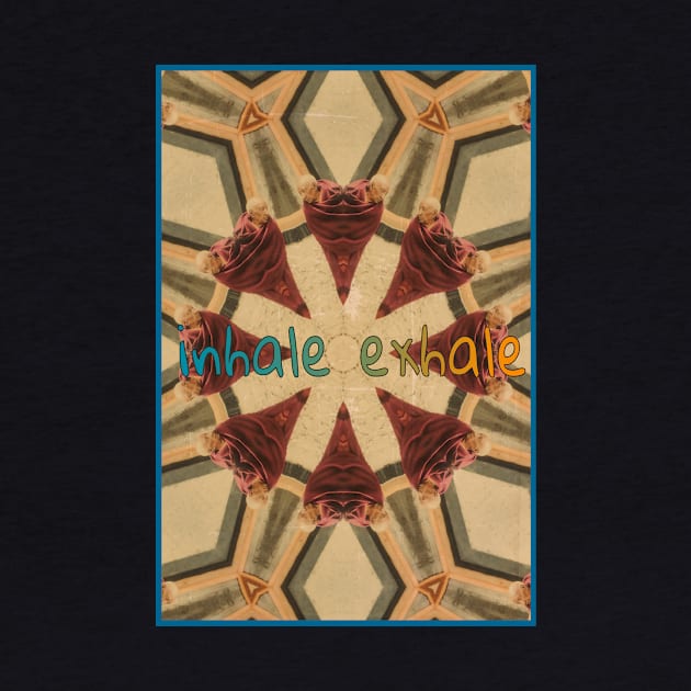 Inhale, Exhale A monk Mandala by Michi&Co.